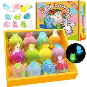 Excalla Easter Bath Bombs gift-ready packaging ideal for Easter baskets.