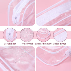 Exclaith waterproof travel organization bags protect contents in transit.