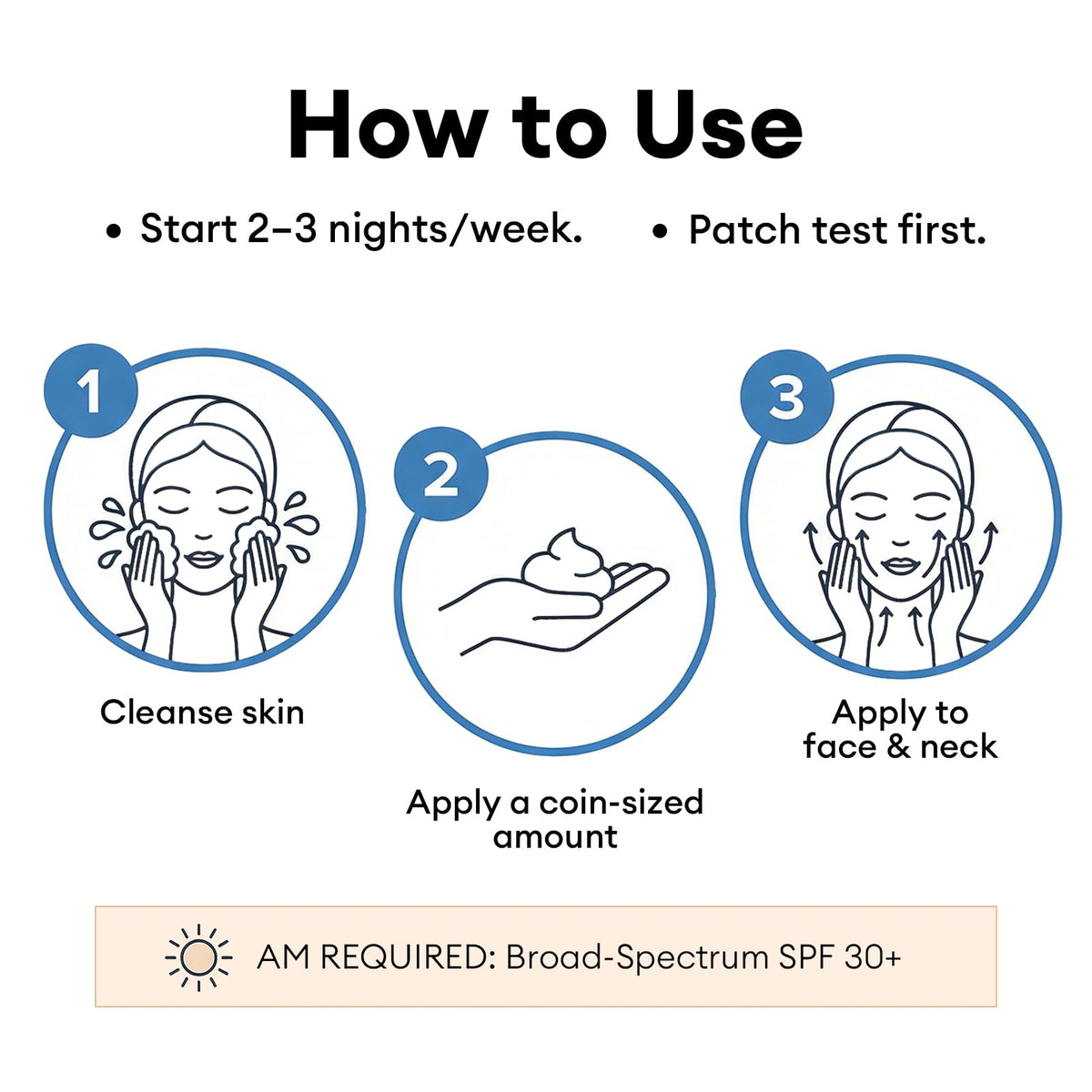 EXH Night cream packaging front signaling premium night care