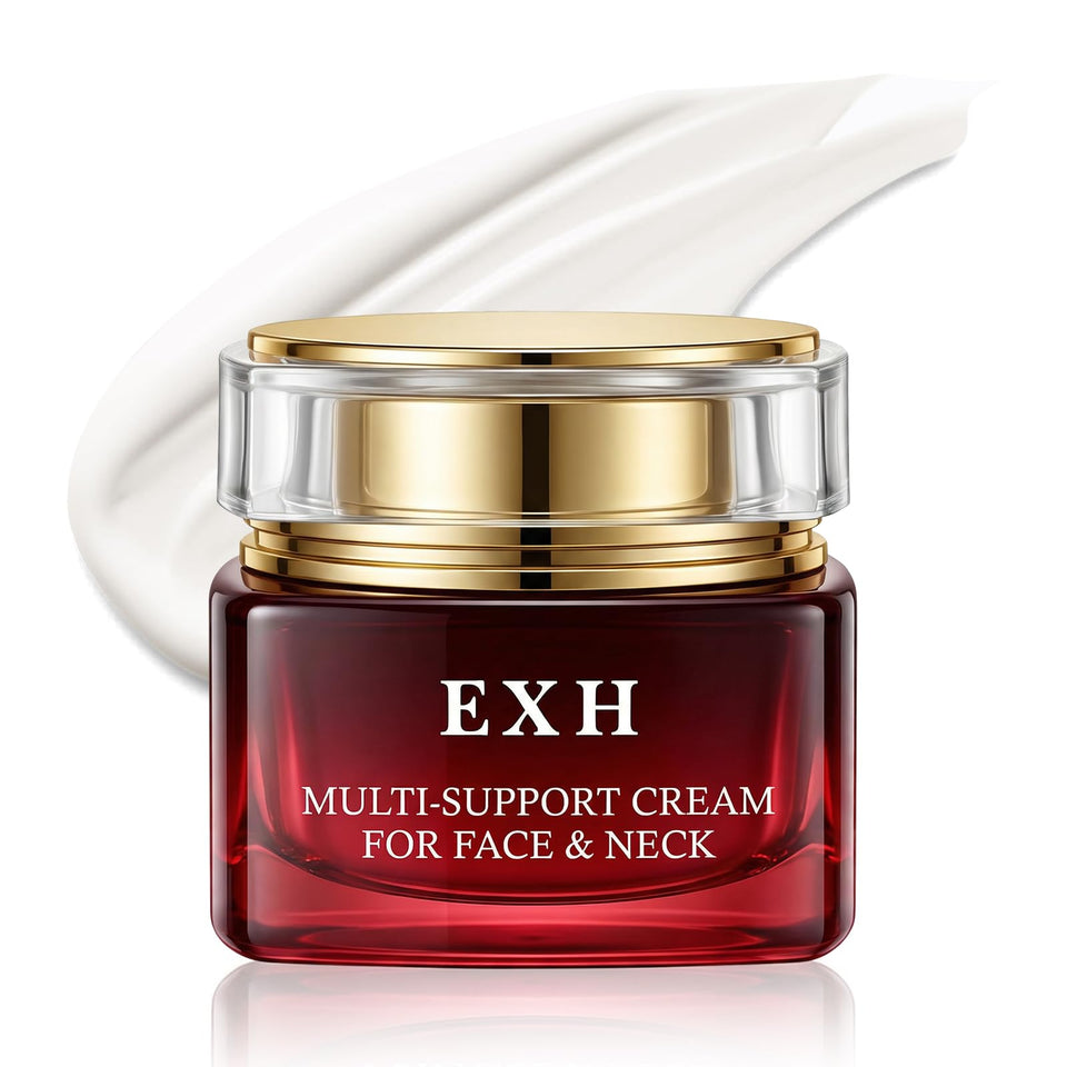 EXH Retinol Face Moisturizer jar showing premium nighttime hydration