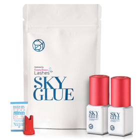 Existing Beauty Sky Glue S+ eyelash extension glue bottle front for professional use