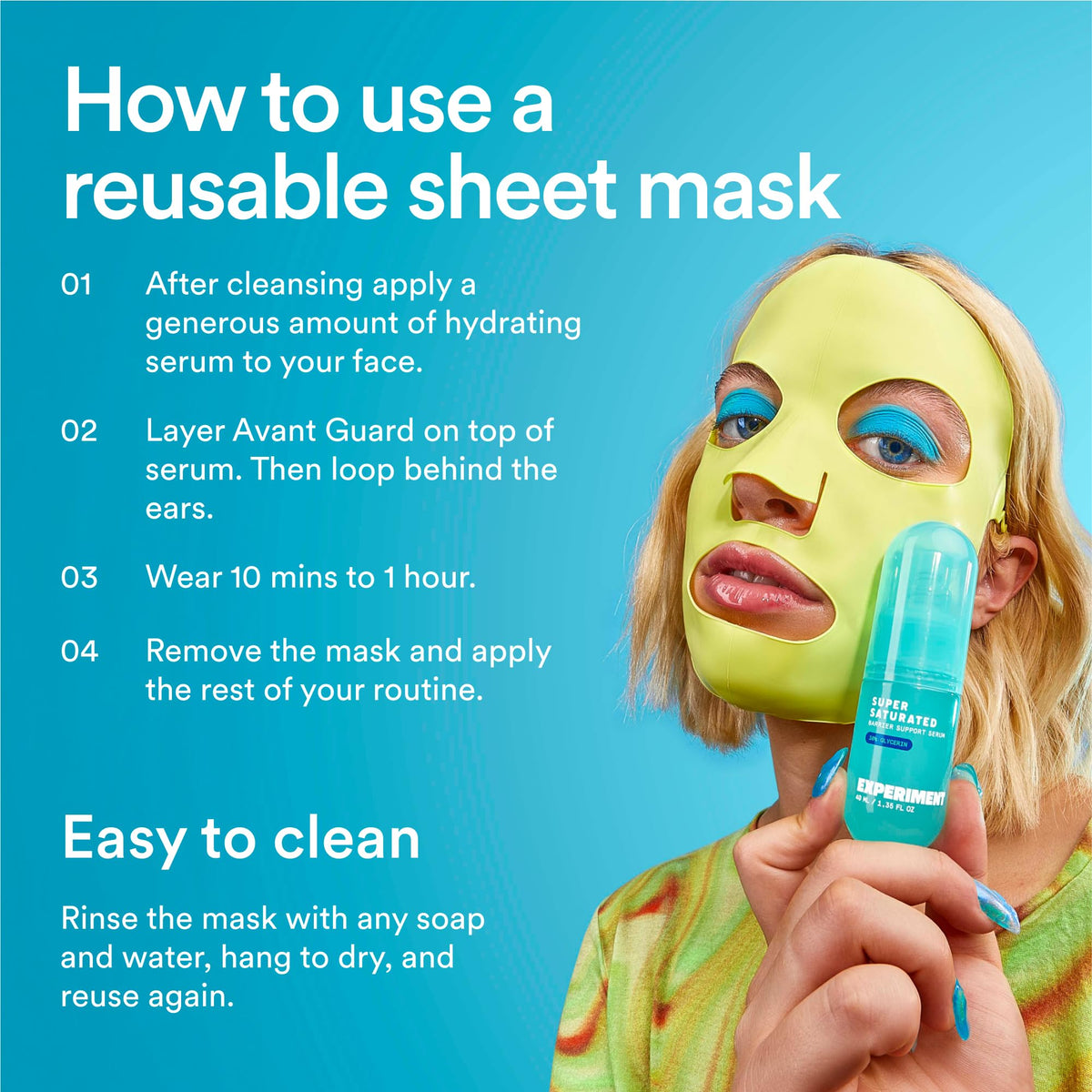 Experiment Avant Guard easy-cleaning design simplifies post-use care
