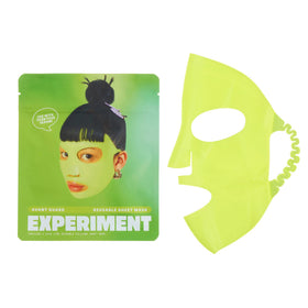 Experiment Avant Guard silicone sheet mask enabling reusable, eco-friendly skincare sessions