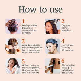 At-home treatment by Expert Hair Keratin Smooth Botox delivers salon-like results.