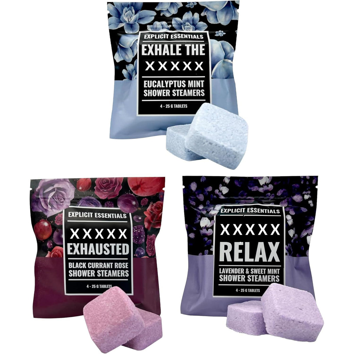 Explicit Essentials gift set packaging ready for a thoughtful self-care present.