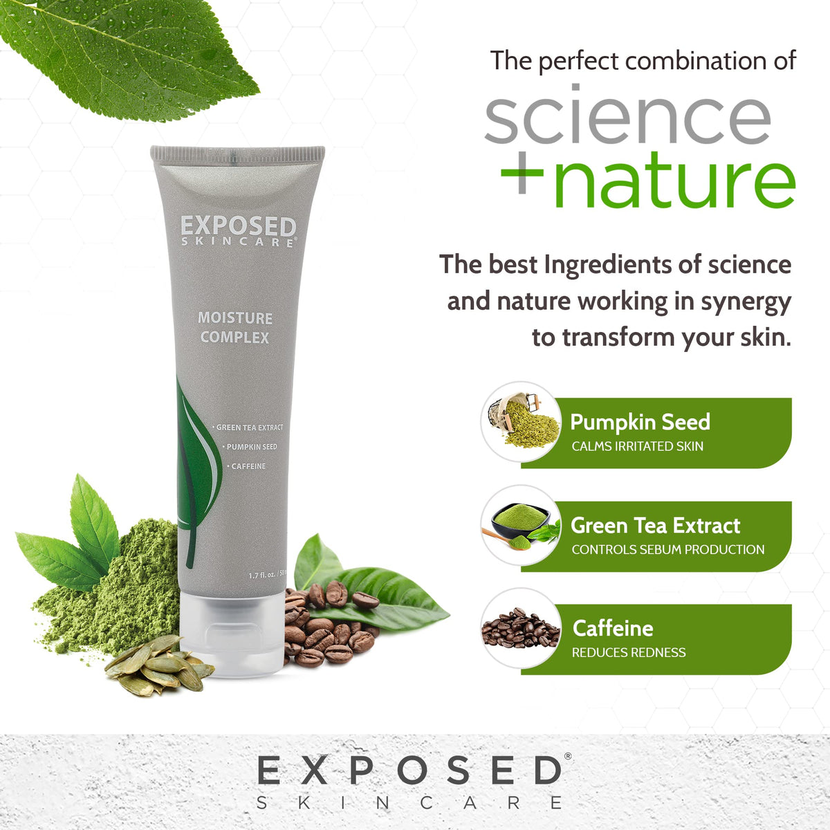 Exposed Skin Care Moisture Complex fragrance-free formula for sensitive skin