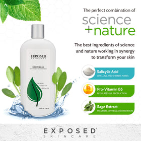 Exposed Skin Care pump-dispense action captured for easy daily use