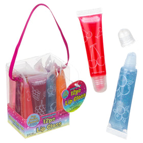 EXPRESSIONS lemon flavor lip gloss provides zesty scent and smooth application