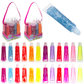 EXPRESSIONS lip gloss orange flavor for on-the-go shine and playful vibes