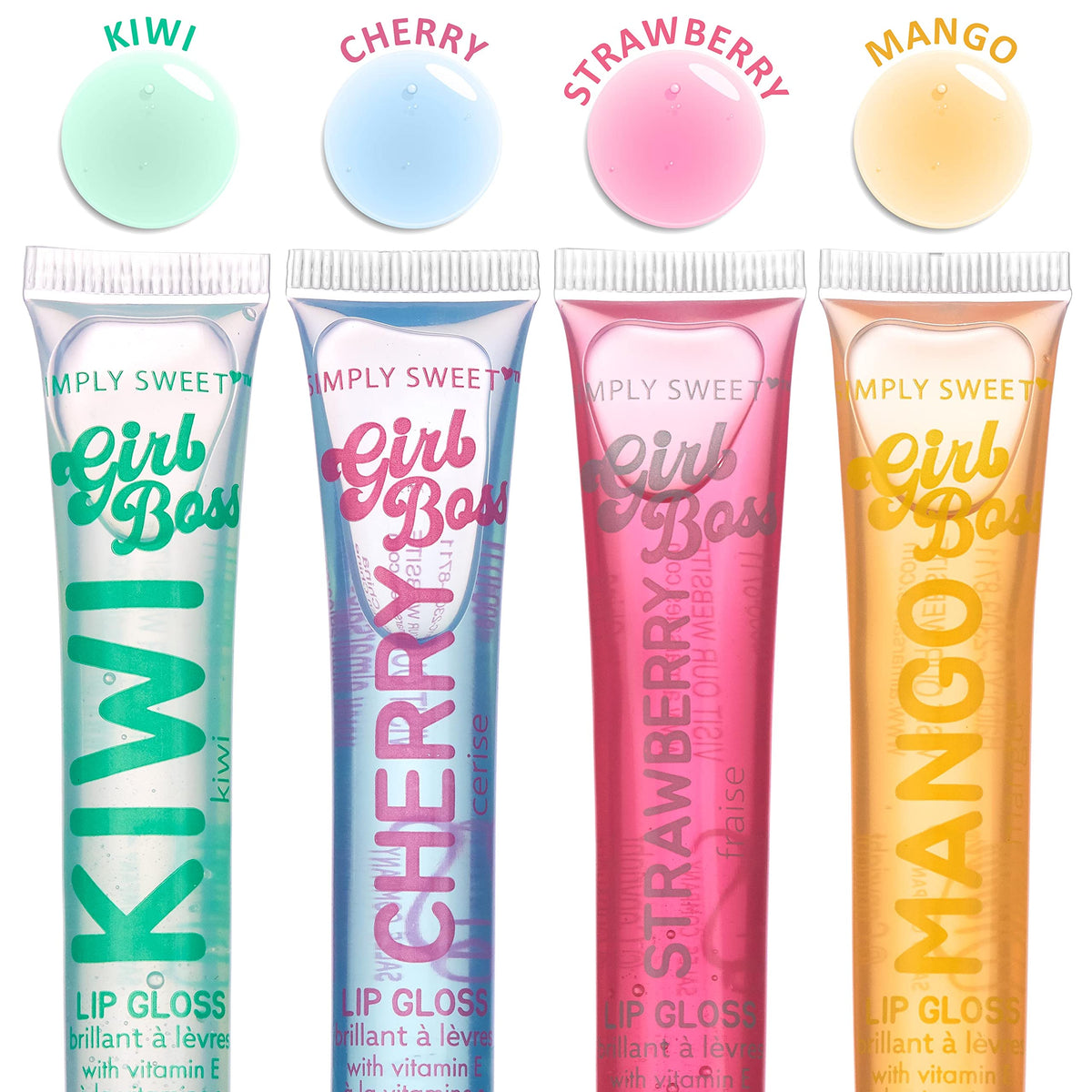 EXPRESSIONS cotton-candy flavor gloss provides playful scent and shine.