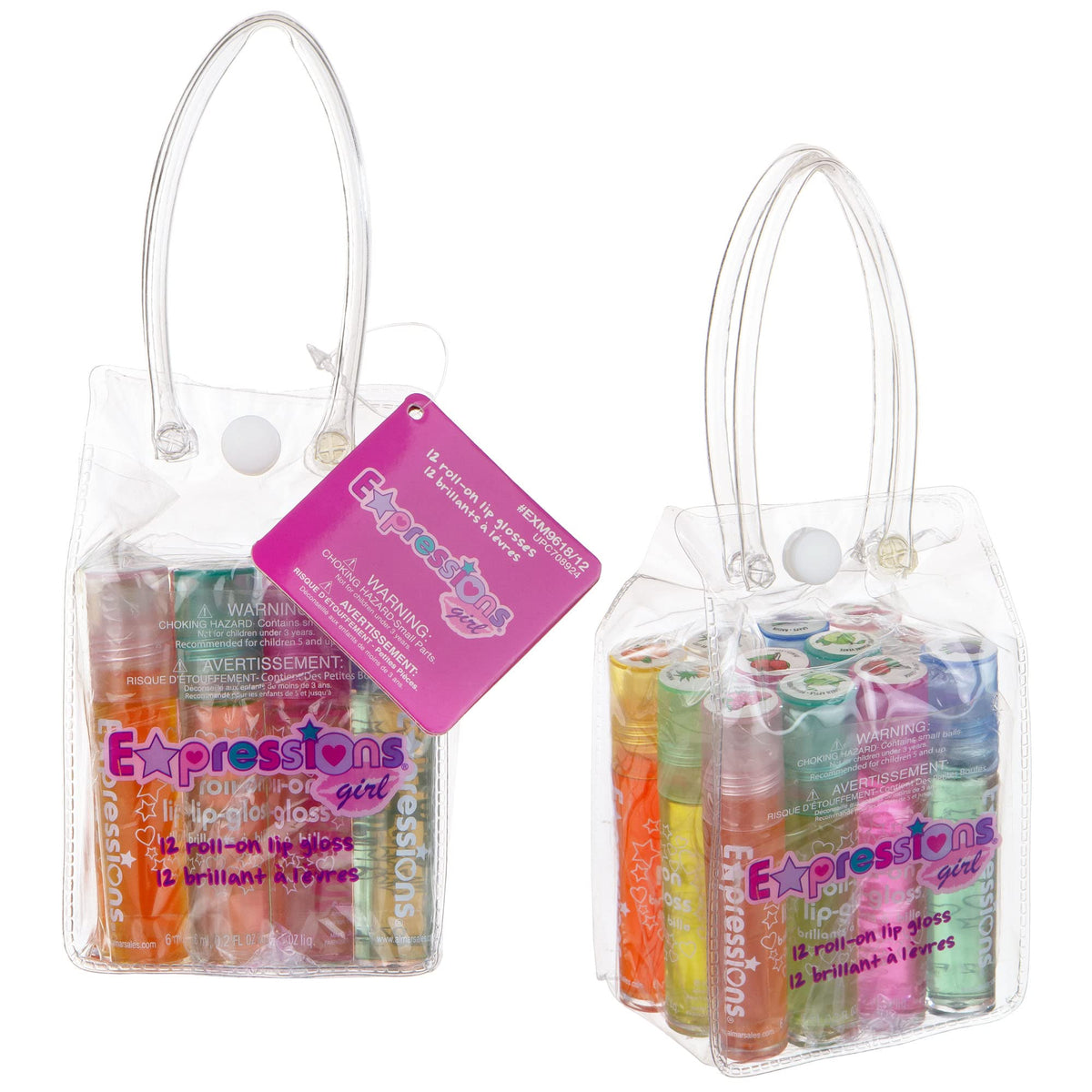Expressions girl strawberry lip gloss adds playful shine and moisture
