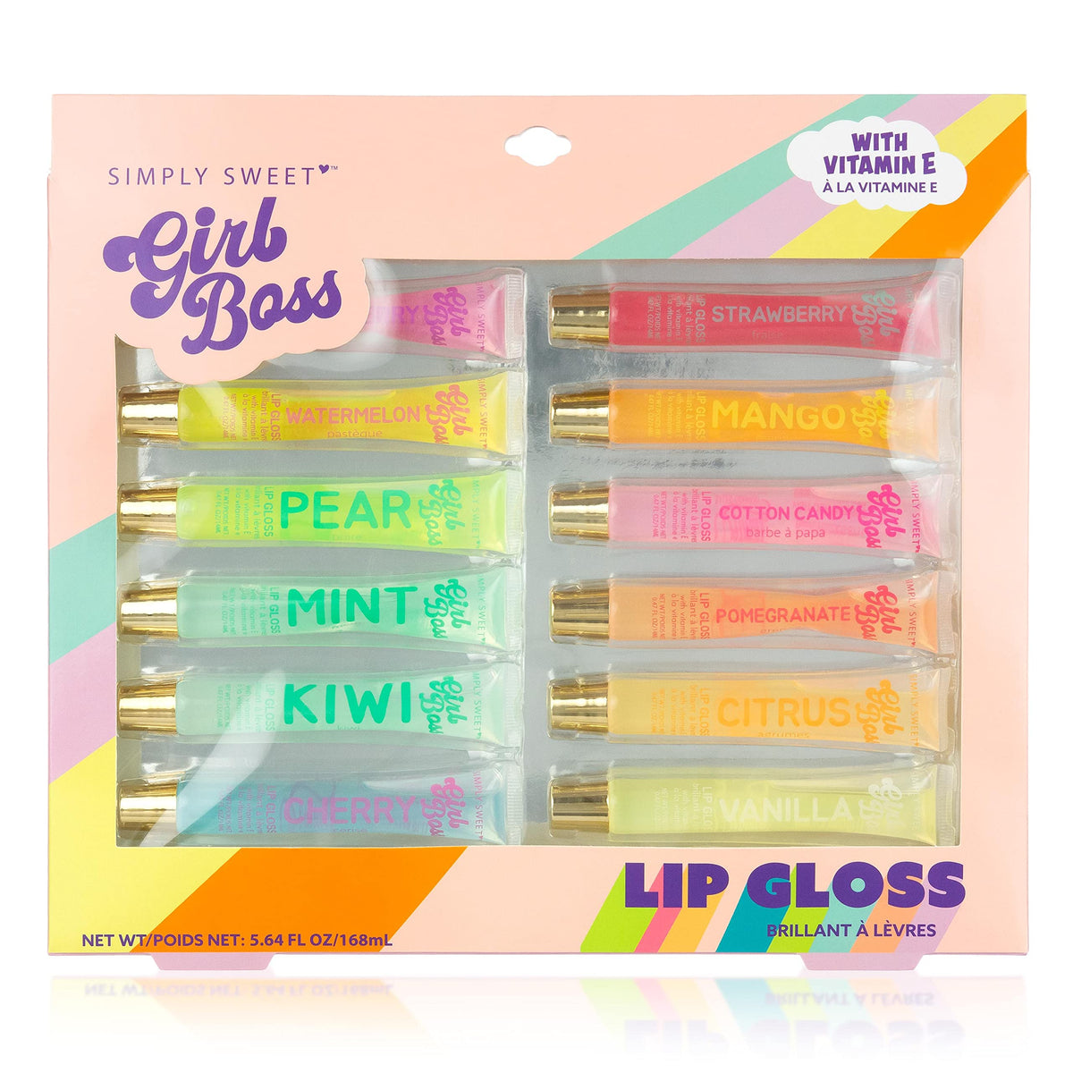 EXPRESSIONS watermelon flavor gloss delivers a refreshing fruity vibe.