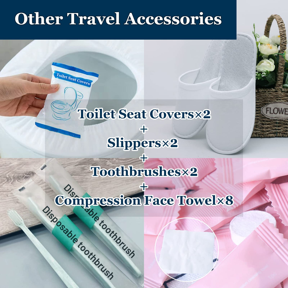 Extguds bath towels for travel, highly absorbent and odorless.