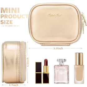 Detachable mirror on Extrei Gent travel makeup bag for flexible hotel or gym use