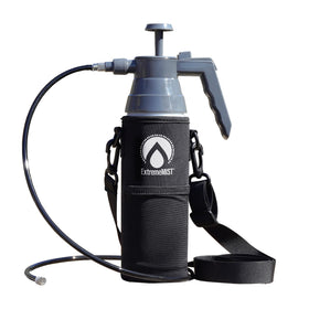 EXTREMEMIST BeCOOL Mister front view showing compact cooling device on the go.