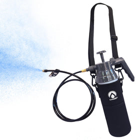EXTREMEMIST BeCOOL Mister strap attachment enables hands-free cooling while active.