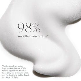 EXUVIANCE Age Reverse with aloe botanical extracts soothes during cleansing.