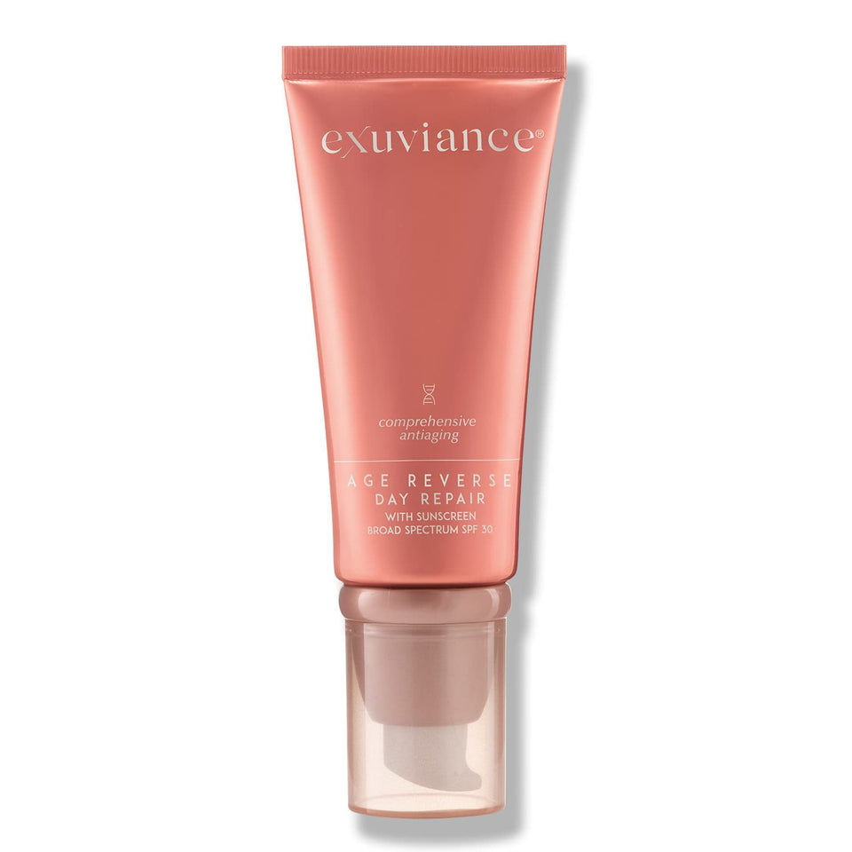 EXUVIANCE Age Reverse Day Repair SPF 30 cream bottle for daily antiaging care