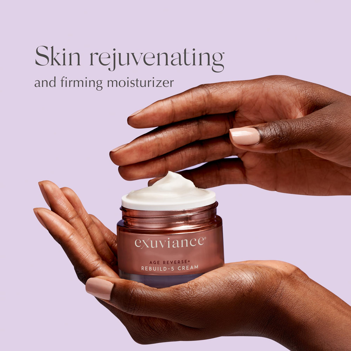 Close-up of gluconolactone and glycerin in EXUVIANCE cream