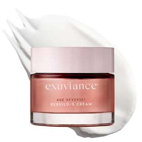 EXUVIANCE Age Reverse + Rebuild-5 cream jar front for firming hydration