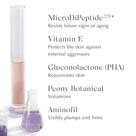MicroDiPeptide229 close-up highlighting targeted skin support
