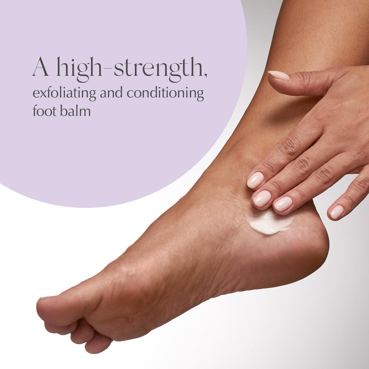 EXUVIANCE foot balm targets rough skin on feet