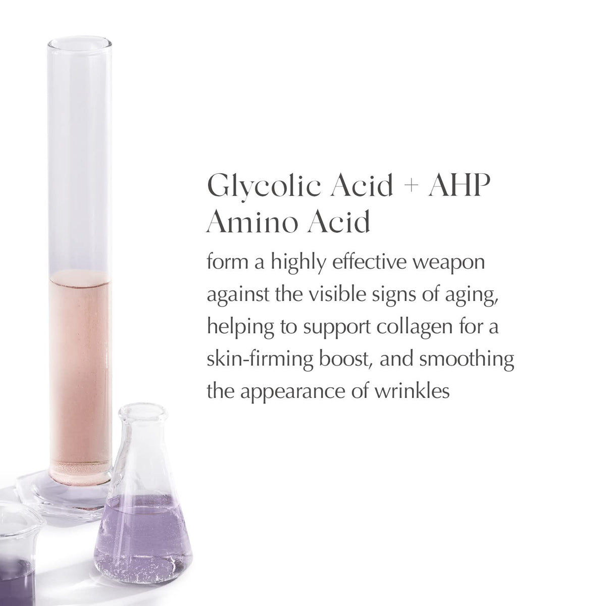 Exuviance Glycolic Expert application demonstrates gentle daily moisturization for skin.