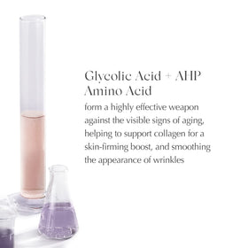 Exuviance Glycolic Expert application demonstrates gentle daily moisturization for skin.