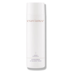 EXUVIANCE HydraPrep Toner bottle balancing skin pH for smoother skincare