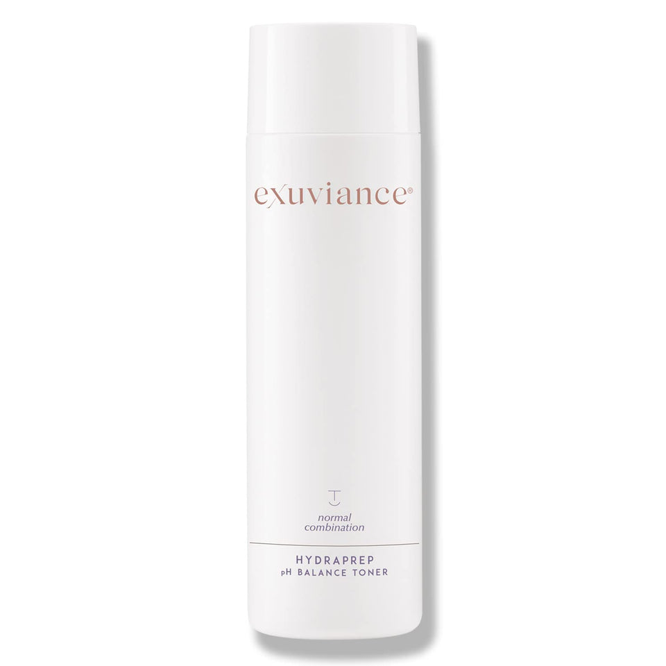 EXUVIANCE HydraPrep Toner bottle balancing skin pH for smoother skincare