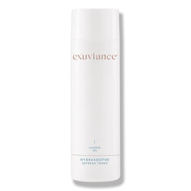 EXUVIANCE HydraSoothe Refresh Toner bottle for gentle hydration of sensitive skin.