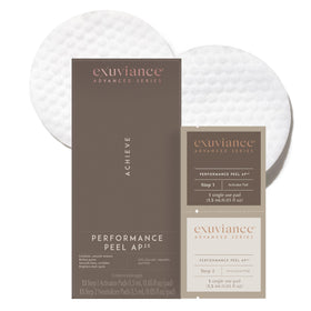 EXUVIANCE Performance Peel AP25 activator pad for at-home exfoliation.