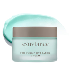 EXUVIANCE Pro-Plump Hydrating Cream bottle with pump for lasting moisture