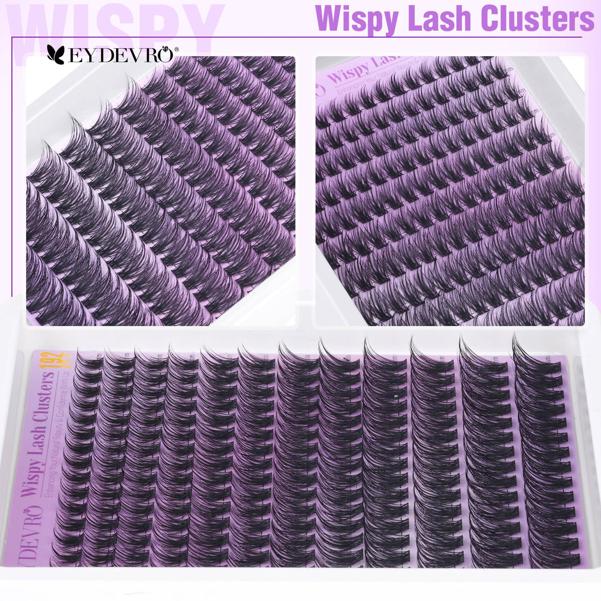 EYDEVRO complete lash extensions kit enables DIY glam application at home