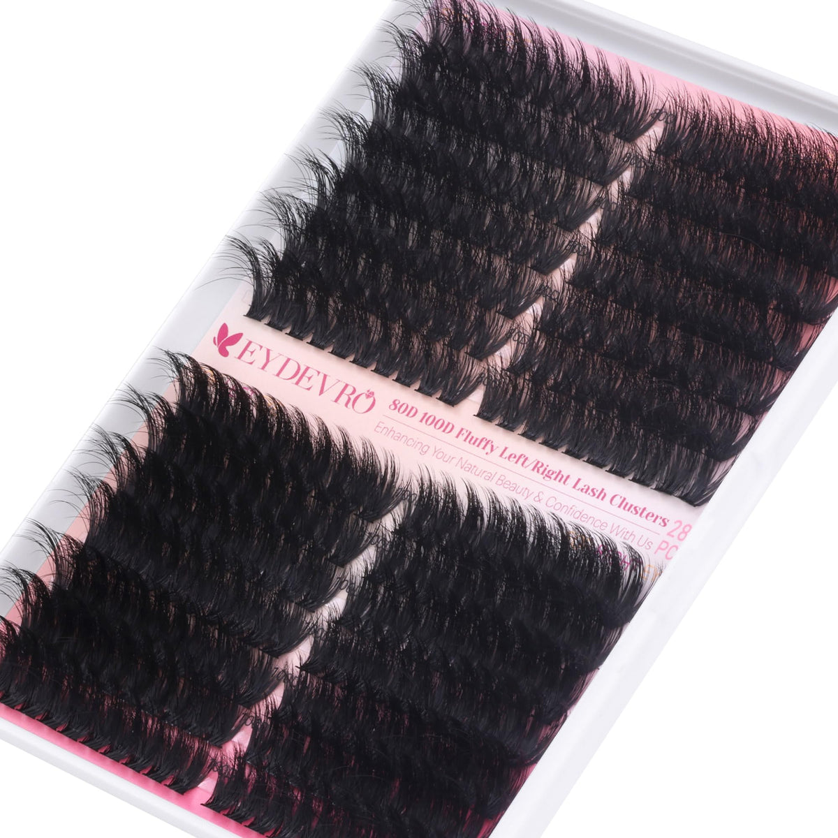 EYDEVRO DIY lash kit ideal for travel and at-home eyelash transformations