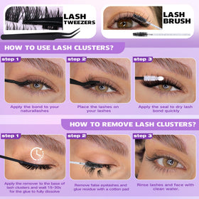 EYDEVRO lash brush blending tool assists seamless integration with natural lashes