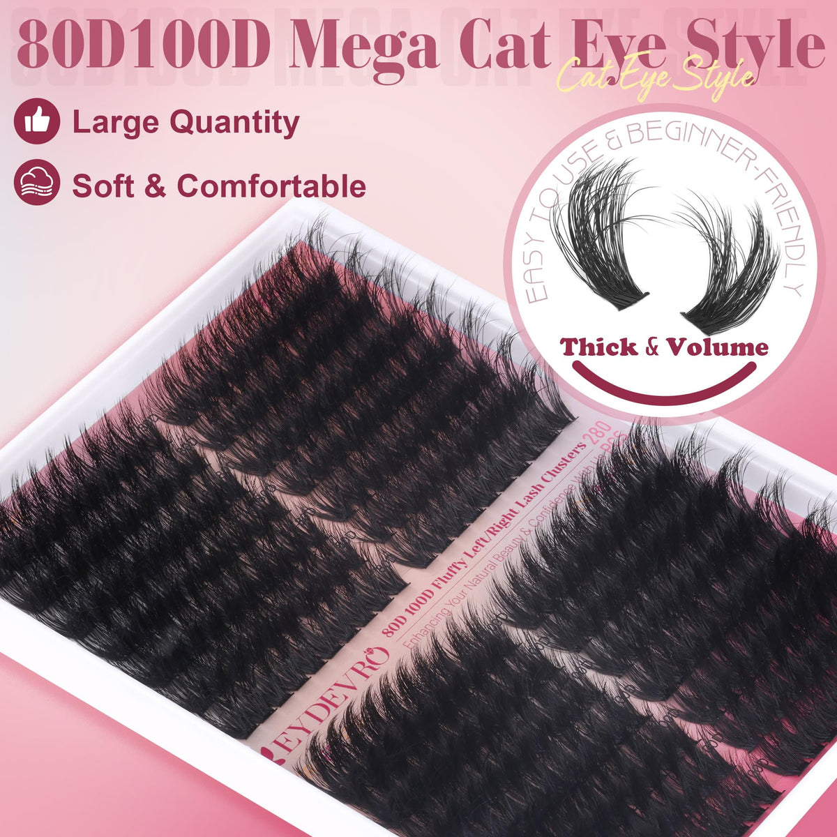 EYDEVRO waterproof lash bond and seal for lasting wear and sweat resistance