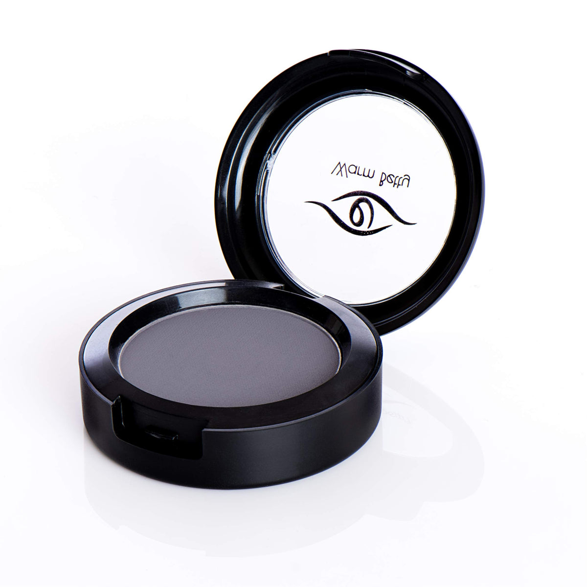 Eye Embrace gray eyebrow powder adds soft natural definition to brows.