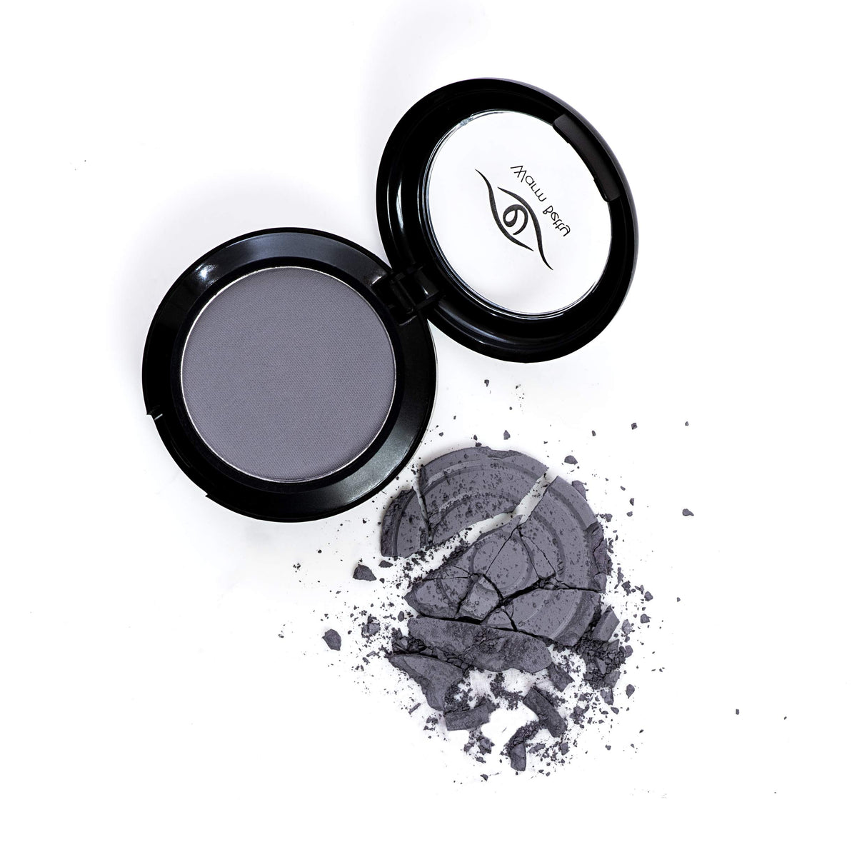 Eye Embrace gray eyebrow powder Warm Betty compact for natural gray brows.