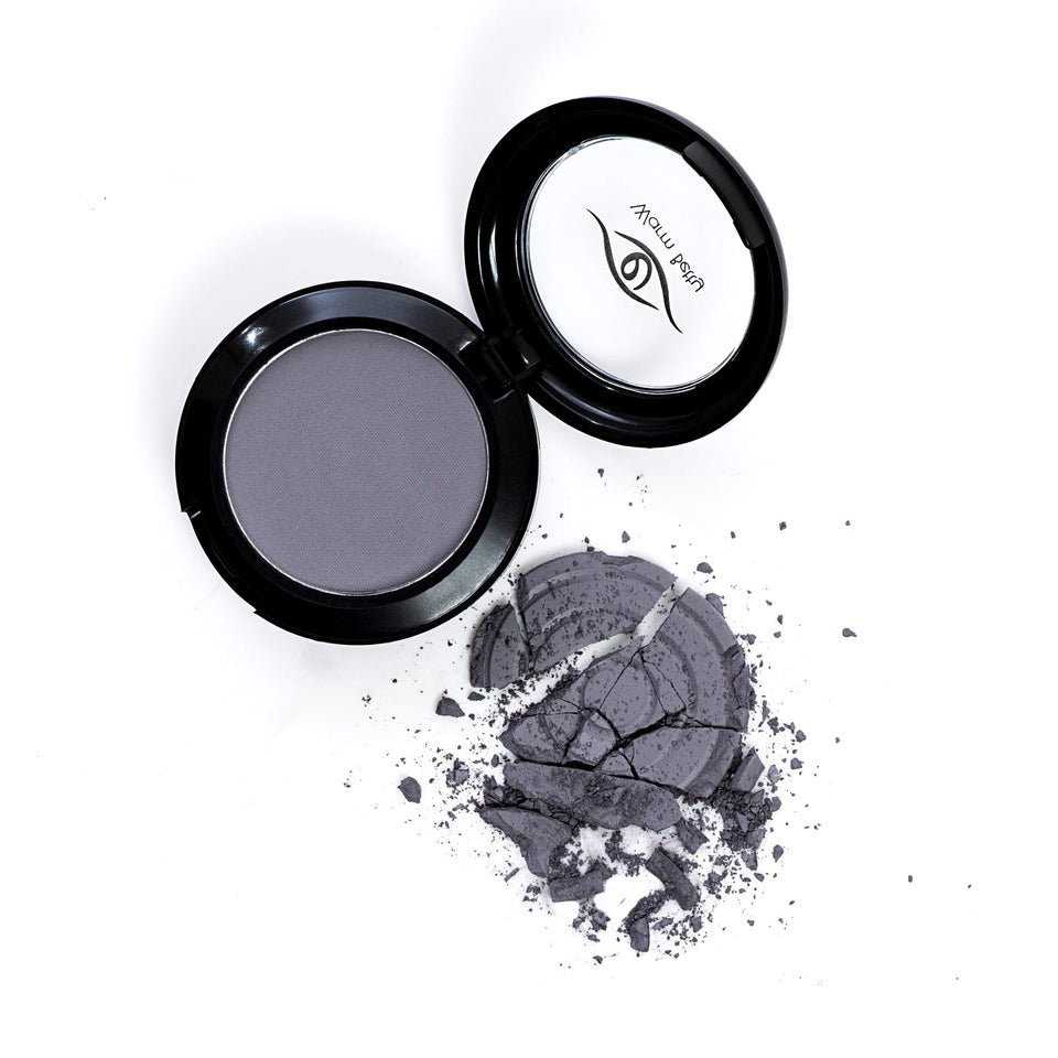 Eye Embrace gray eyebrow powder Warm Betty compact for natural gray brows.