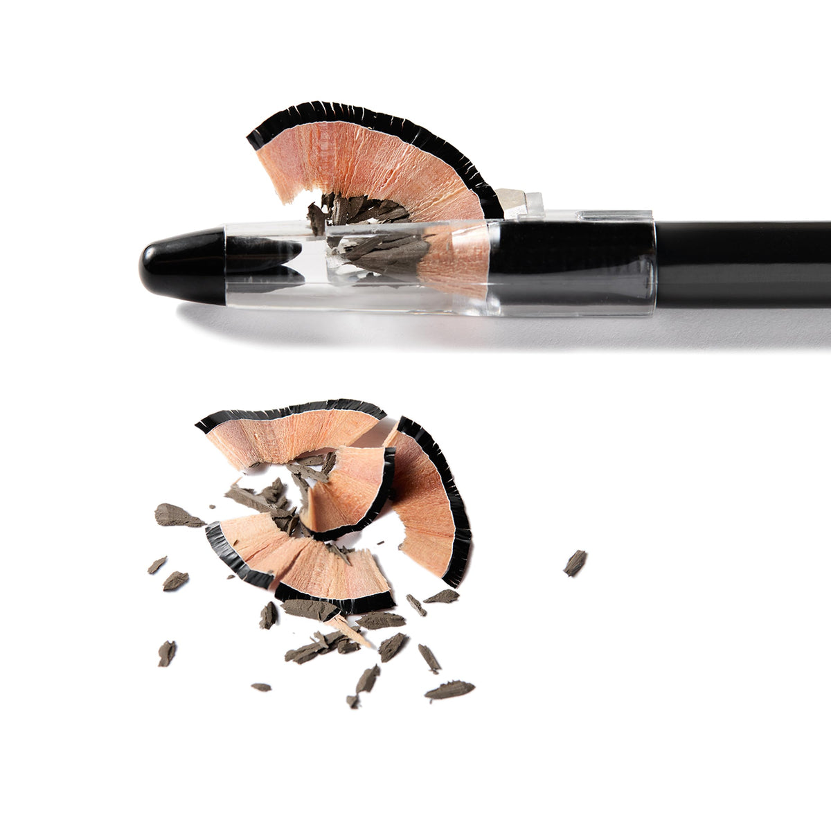 Eye Embrace Isla Classic in-use brow pencil defining brows with natural strokes.