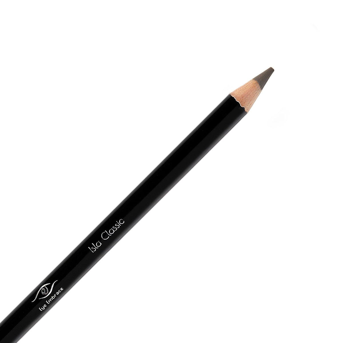Eye Embrace Isla Classic built-in sharpener keeps the pencil consistently sharp.
