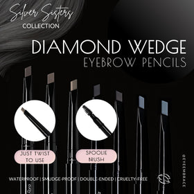Eye Embrace Liz double-ended pencil with spoolie for blending brows