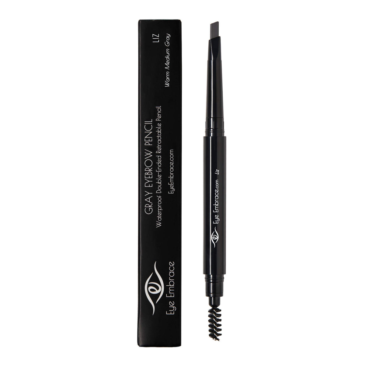 Eye Embrace Liz spoolie brush detail for blending brows