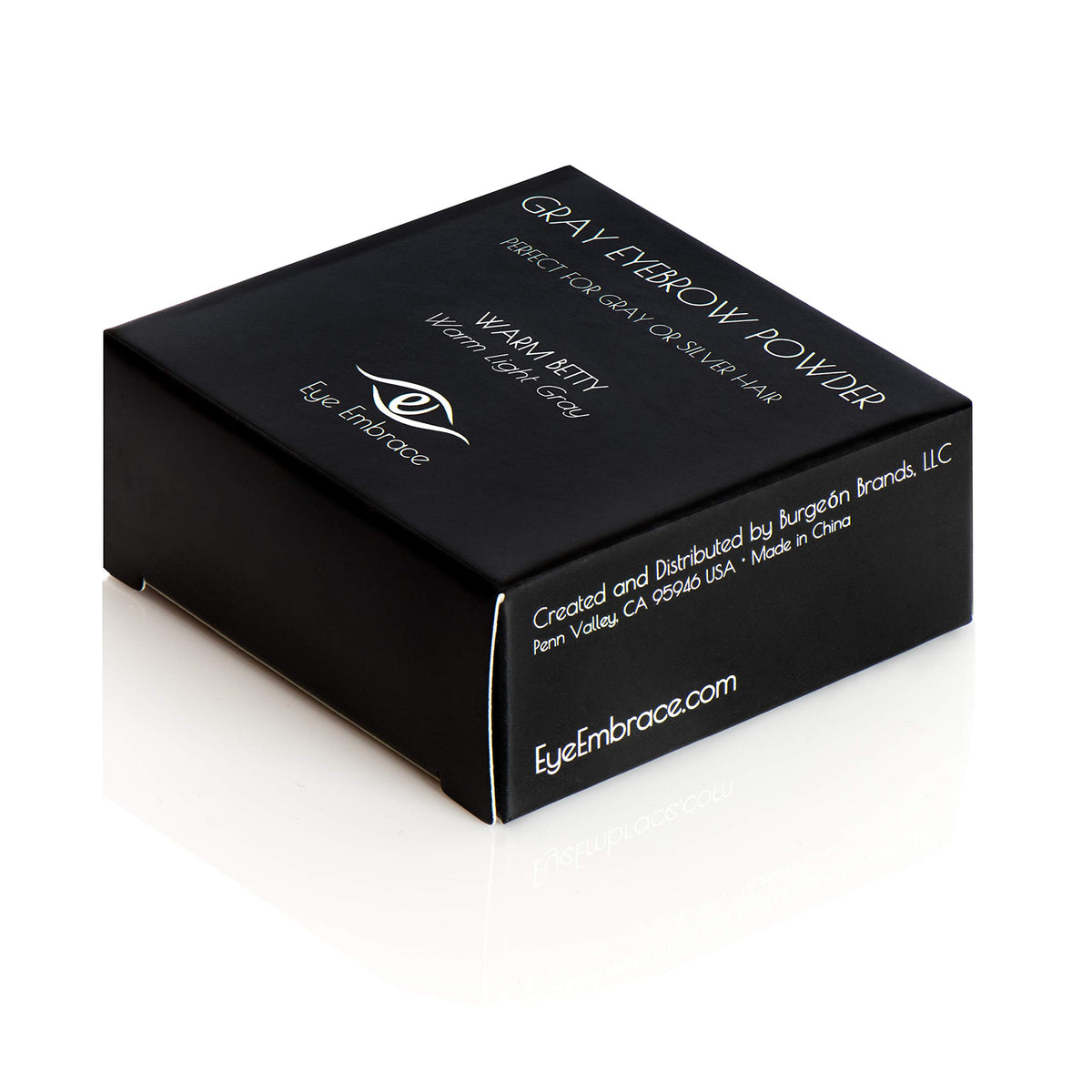 Eye Embrace Pro Grip angled brush for clean brow shading details.