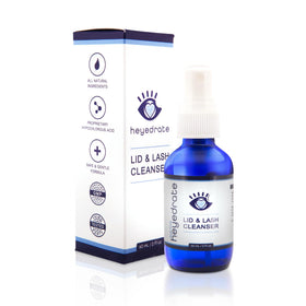 Eye Love Lid & Lash Cleanser 2oz bottle for gentle daily eyelid cleansing.