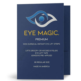 Eye Magic Premium Eye Lift Strips refill pack for medium lids with hypoallergenic adhesive.