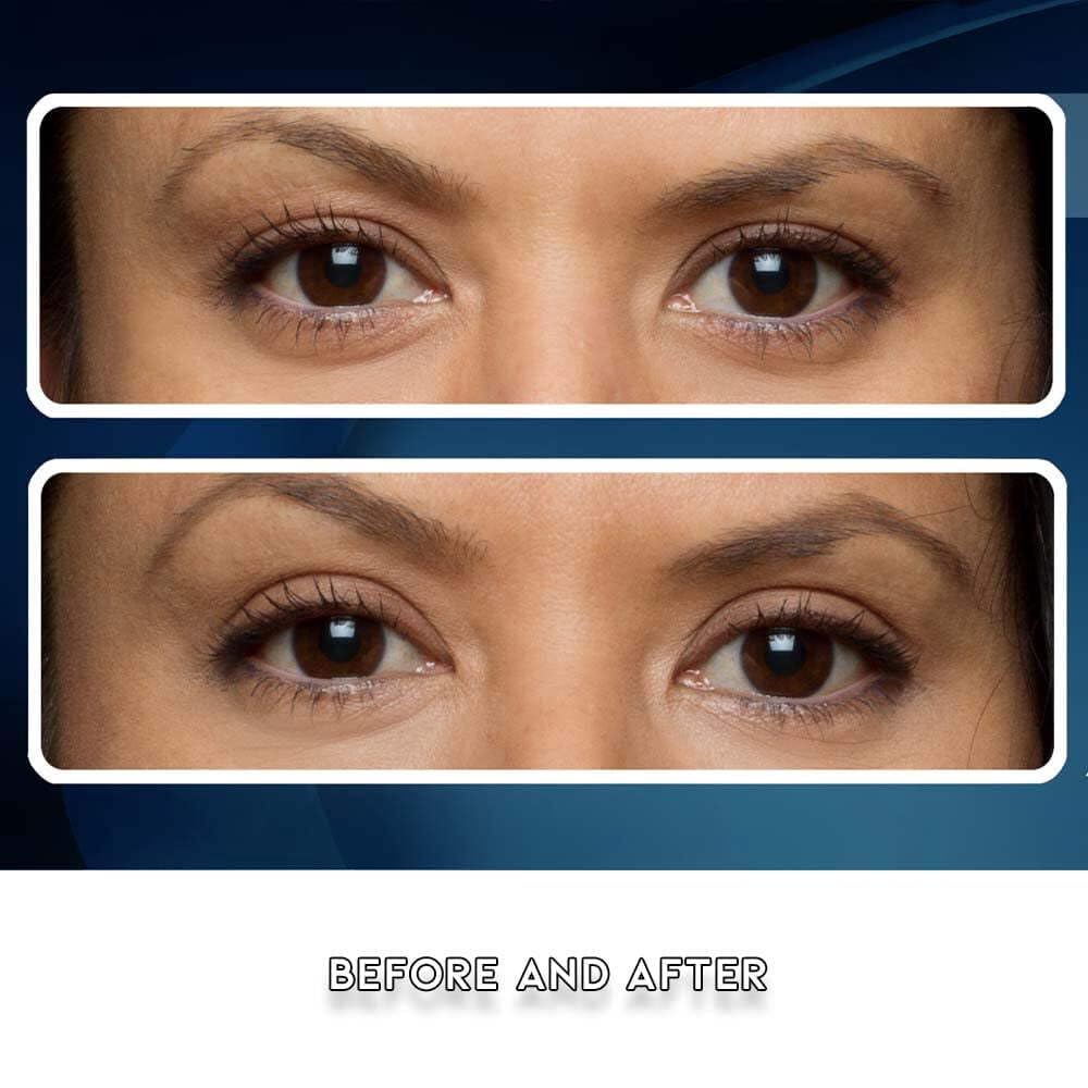 Transparent finish of Eye Magic strips remains discreet on lids.