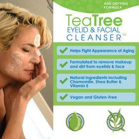 EyeEco non-irritating cleanser suitable for all skin types.
