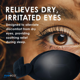 EYEECO Onyix soft silicone material reduces irritation from screens and environmental factors.